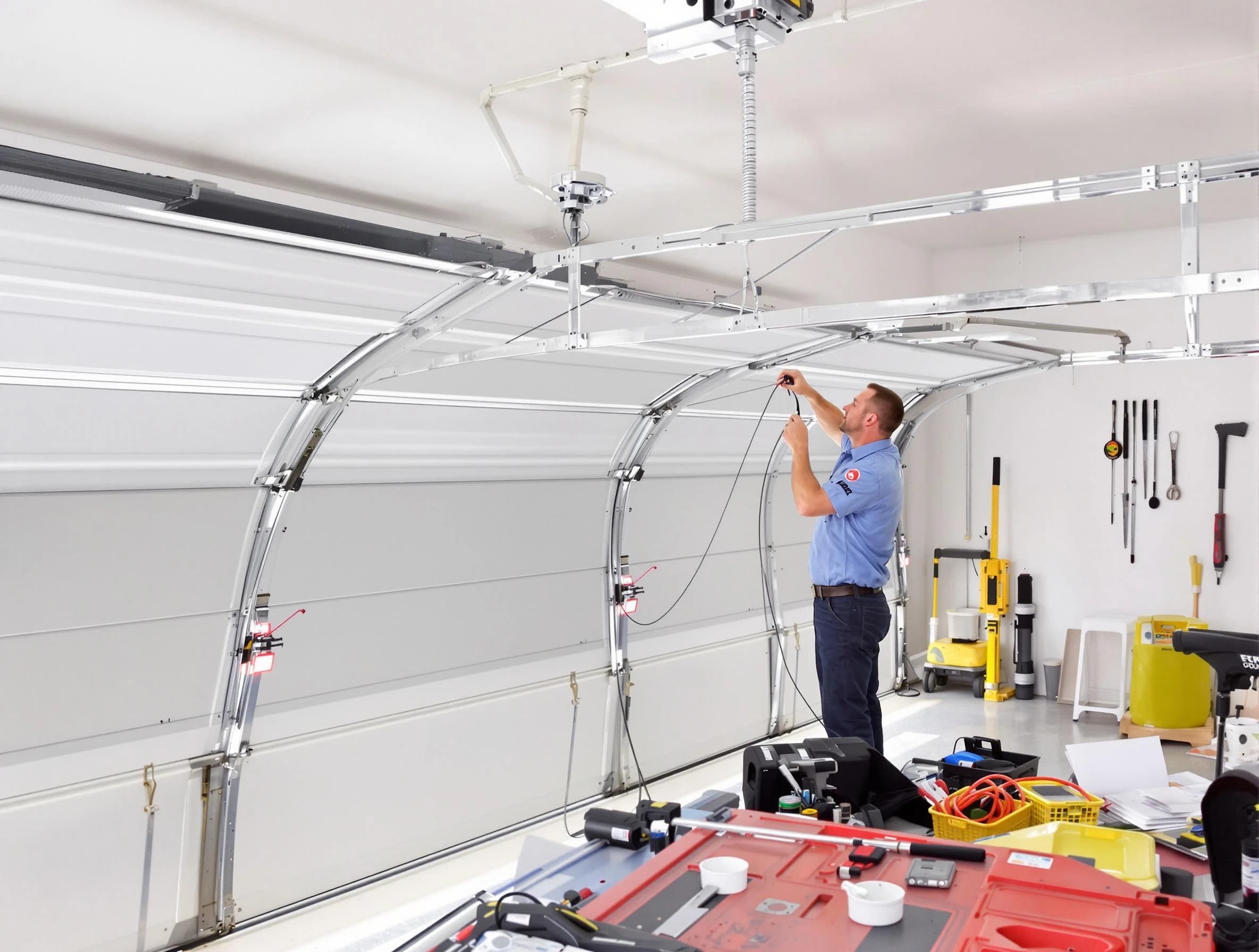 Garage door cable repair service by Montevallo Garage Door Repair in Montevallo