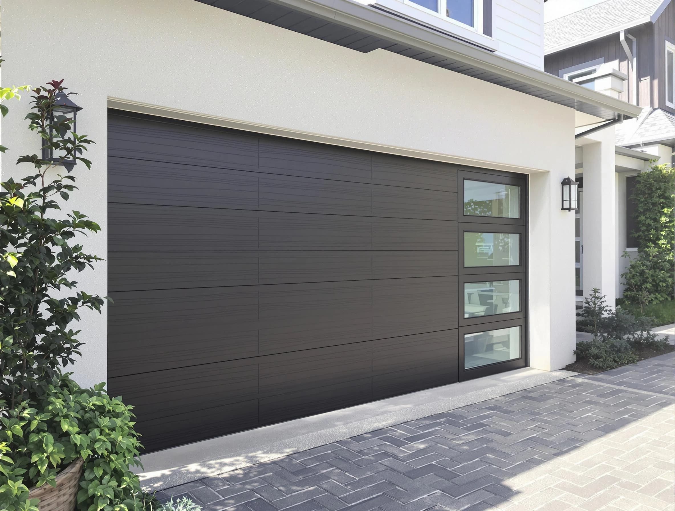 Custom garage door installation by Montevallo Garage Door Repair in Montevallo