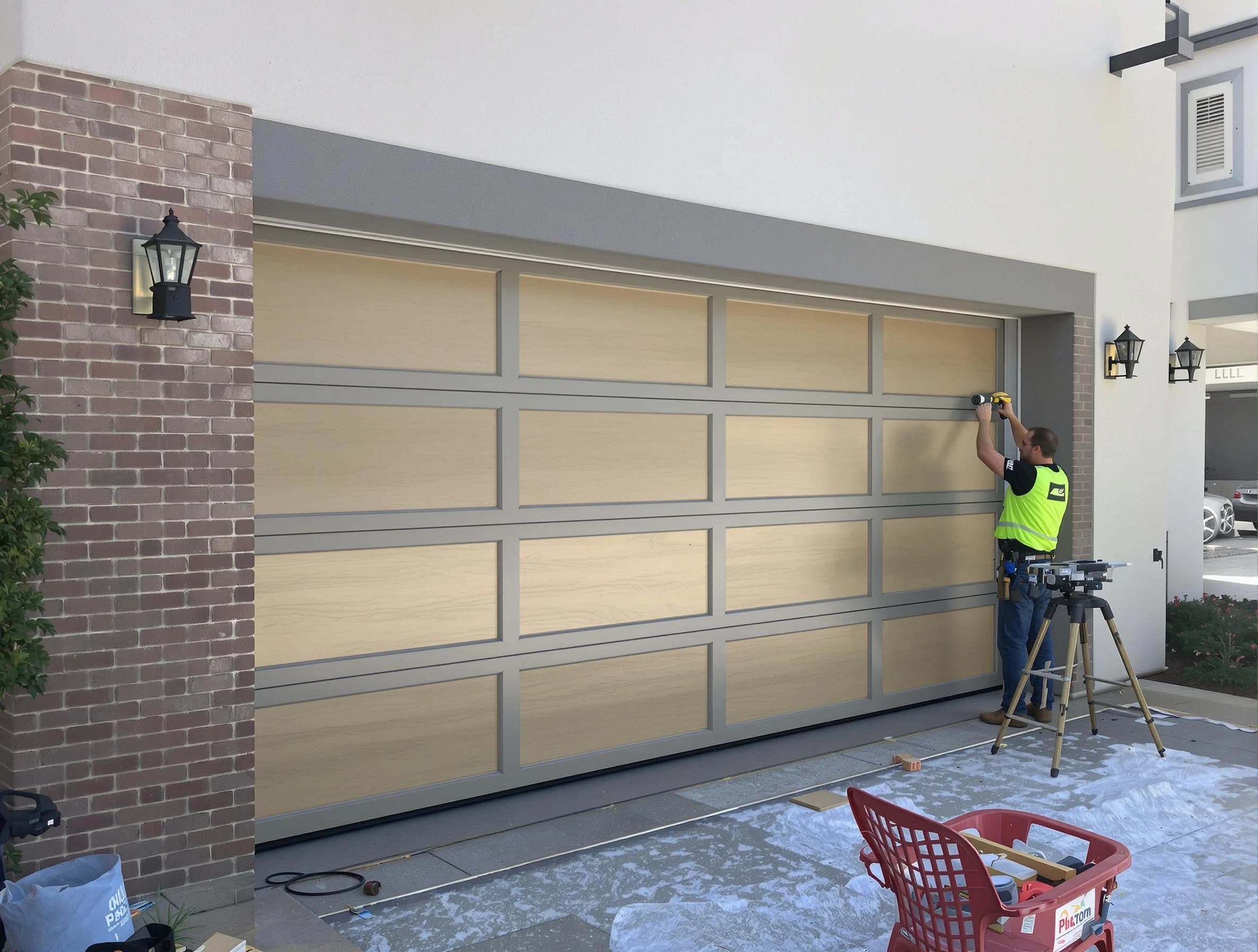 Garage door replacement service by Montevallo Garage Door Repair in Montevallo