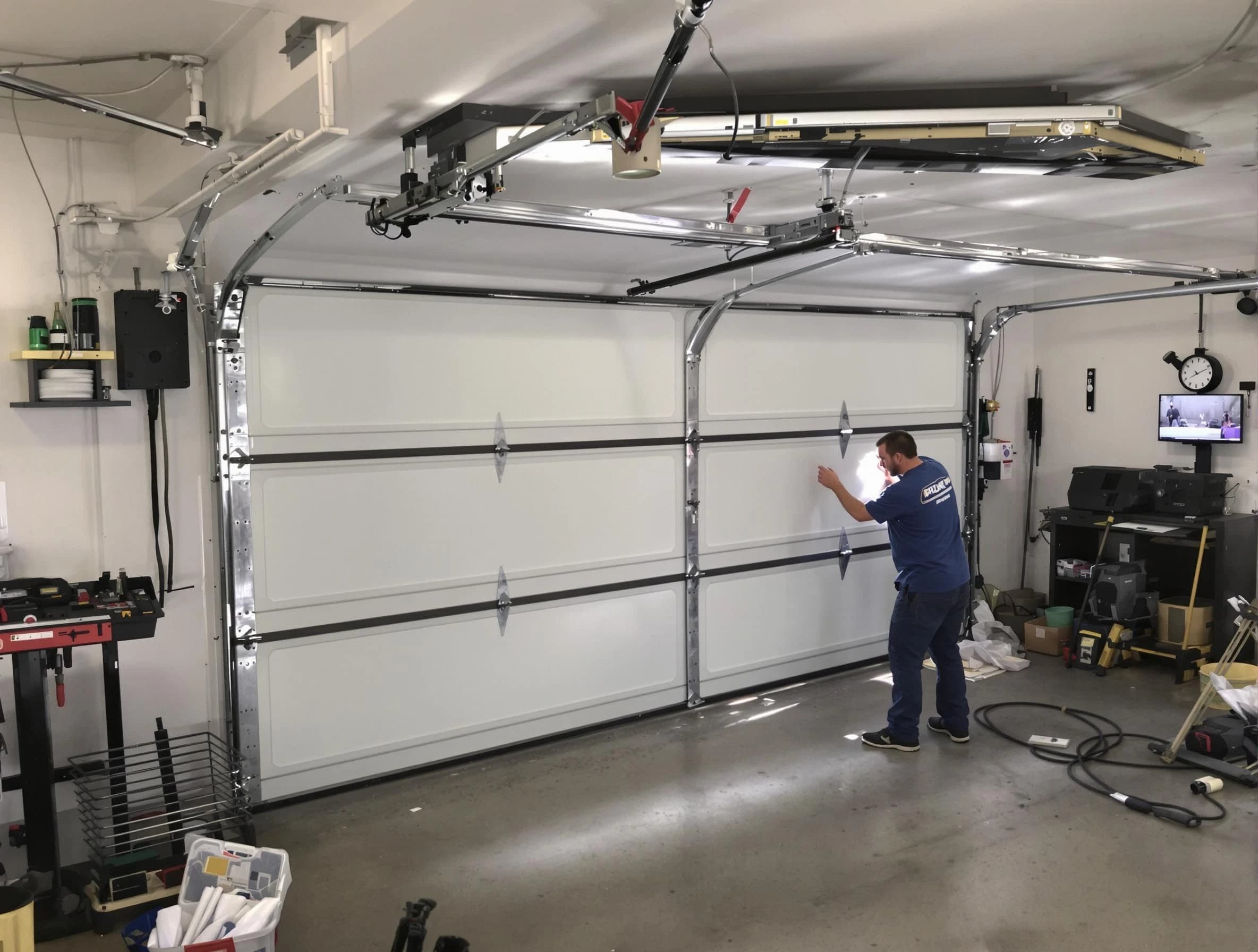 Professional garage door repair service by Montevallo Garage Door Repair in Montevallo