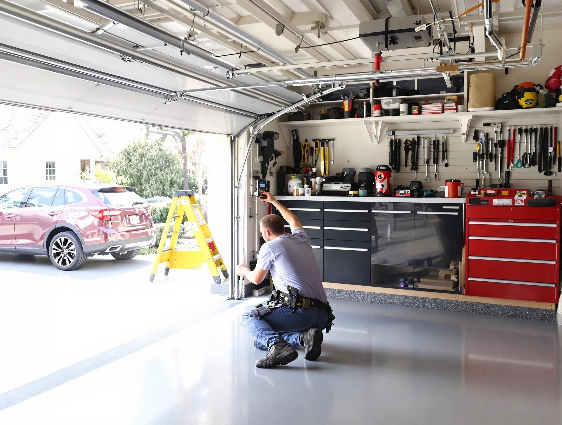 Local garage door repair service by Montevallo Garage Door Repair in Montevallo