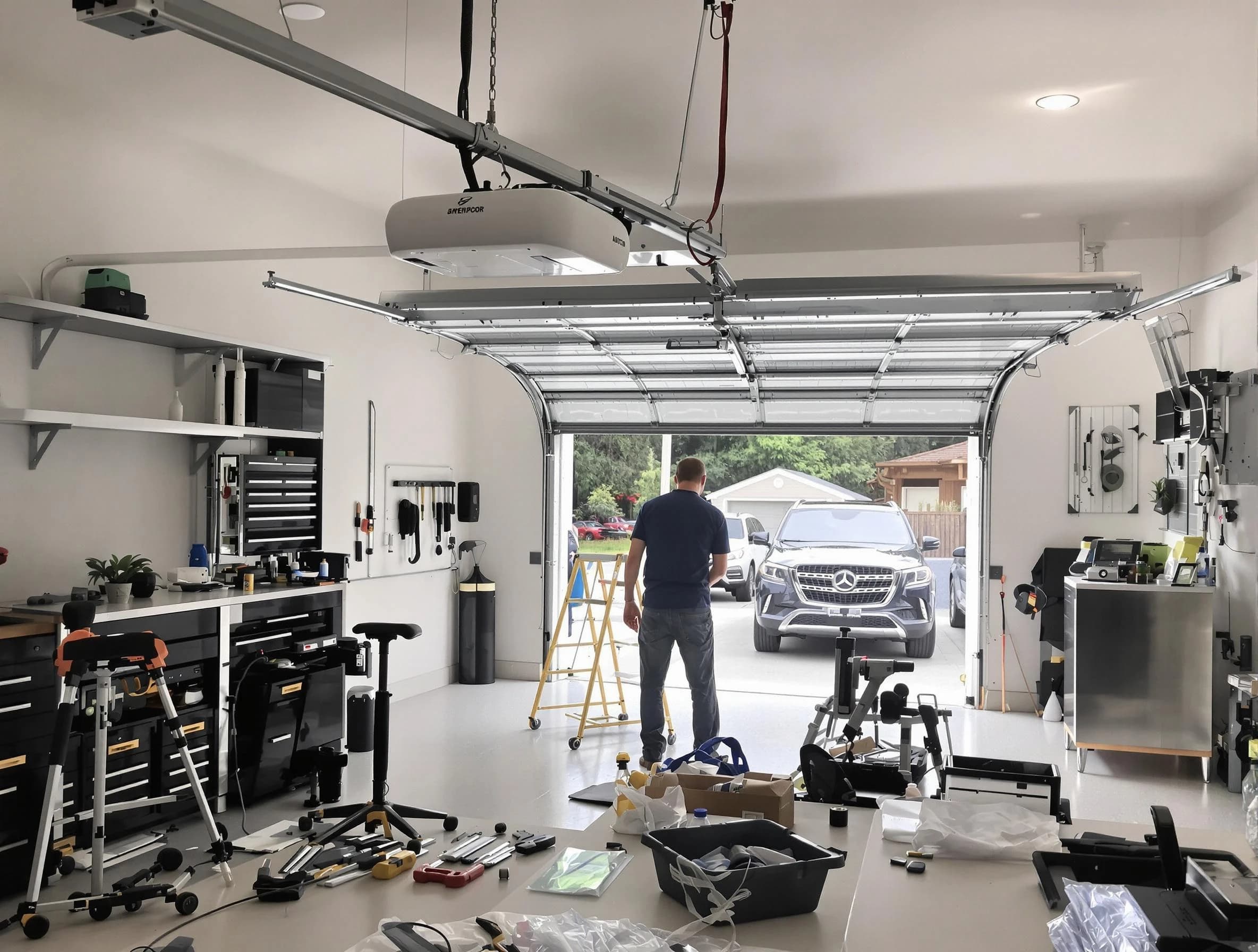Garage door opener installation by Montevallo Garage Door Repair in Montevallo
