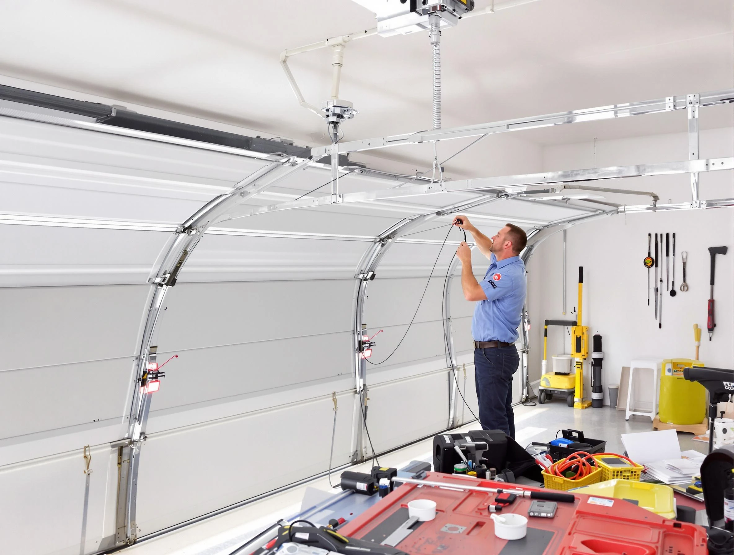 Garage door cable repair service by Montevallo Garage Door Repair in Montevallo