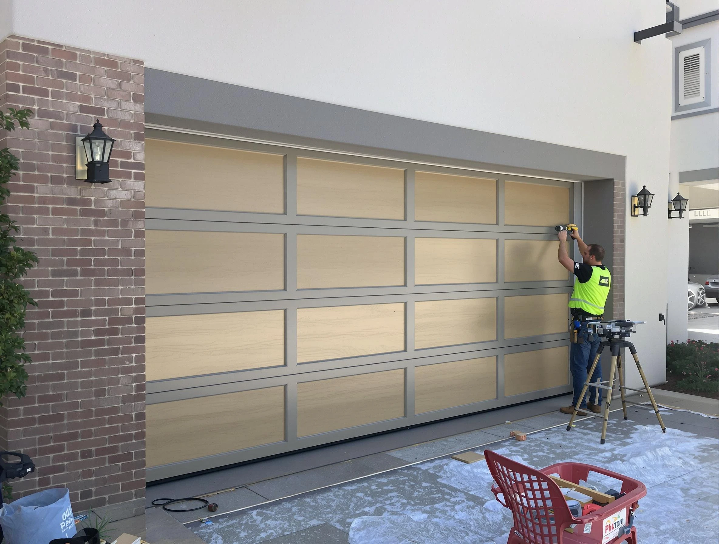 Garage door replacement service by Montevallo Garage Door Repair in Montevallo