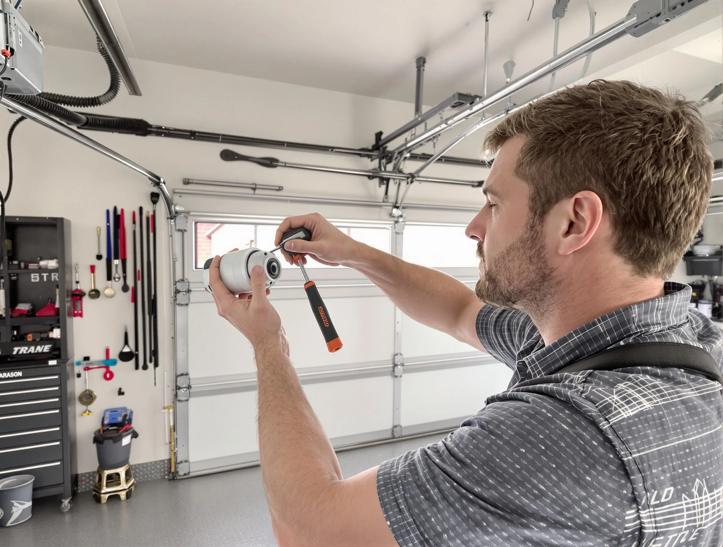 Garage door opener repair service by Montevallo Garage Door Repair in Montevallo